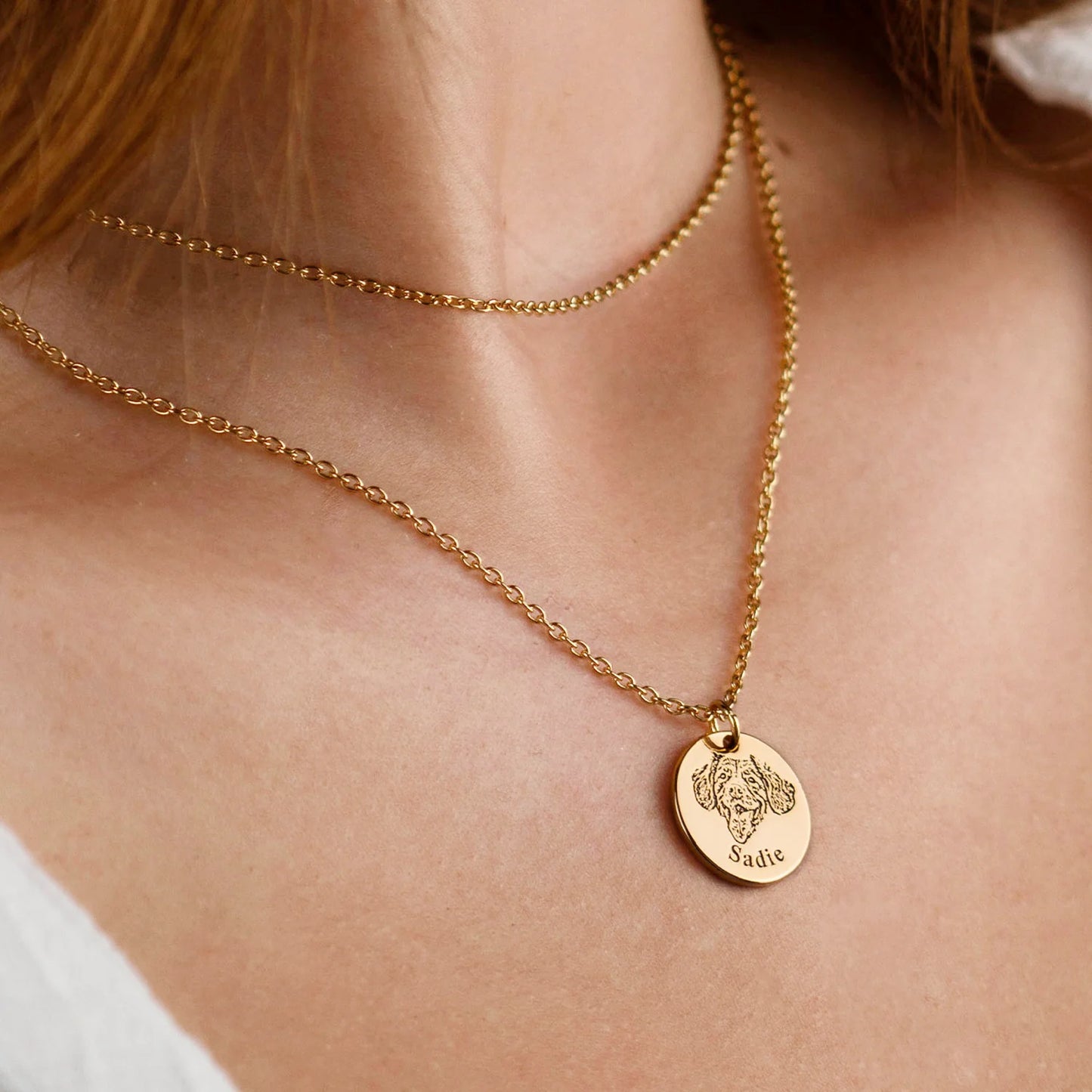 Pet Engraved Necklace