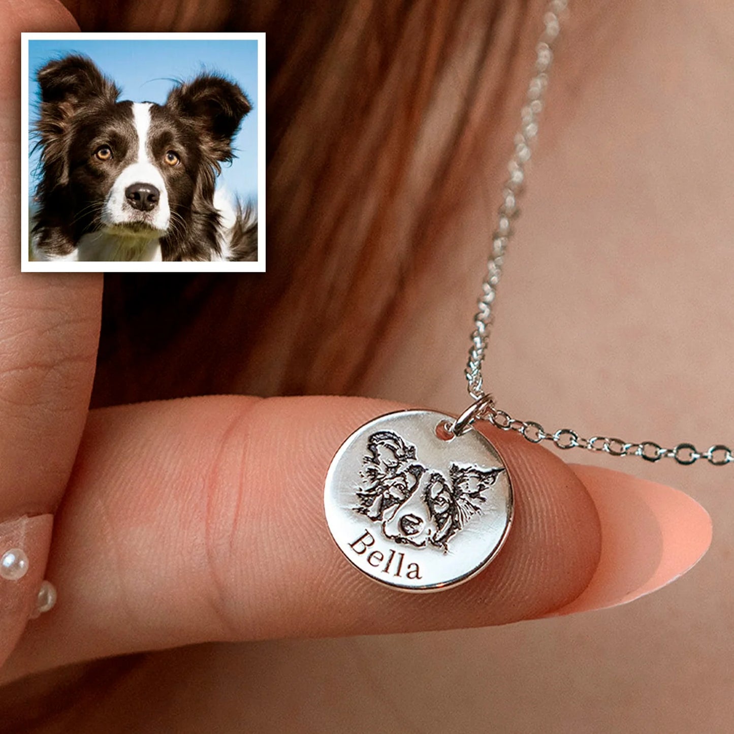 Pet Engraved Necklace